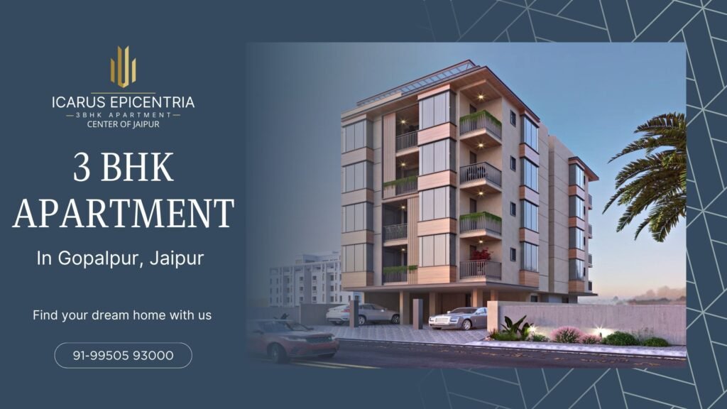 Which area in Jaipur is best to invest in a 3 BHK flat?