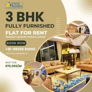 3 BHK Flats in Jaipur for Rent