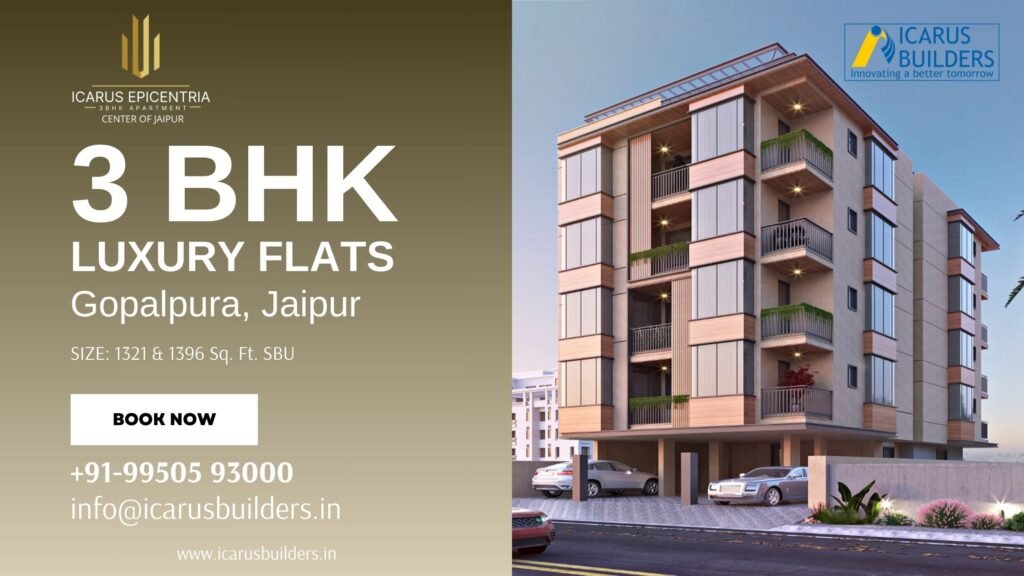 3 BHK Ready to Move Flat in Jaipur